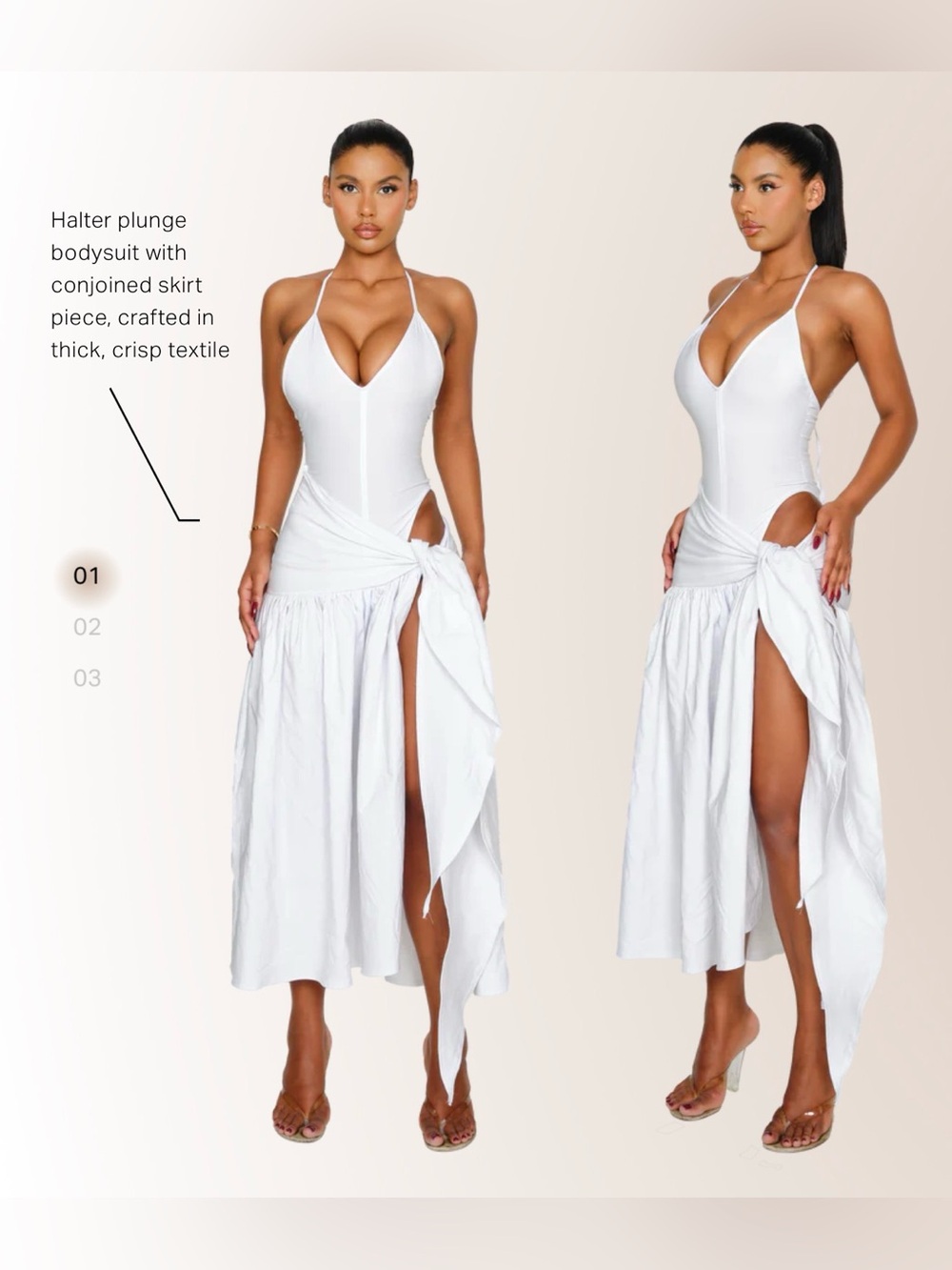 CouCoo Atacama Dress - Crushed Ice